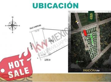 N/A · Terreno en Venta en Tulum en Esquina en Venta en un Desarrollo de Terreno. Pandora 700 Region 11