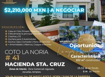 Casa de 3 habitaciones, Tlajomulco de Zúñiga · Casa en Coto Privado con Amenidades y Vigilancia