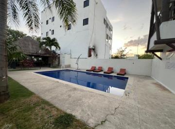 Departamento de 2 habitaciones, Solidaridad · Departamento Amueblado en Venta en Playa del Carmen | Alberca y Palapa | Real Ibiza
