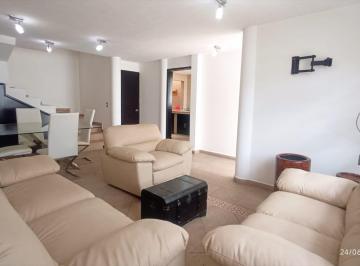Casa · 90m² · 2 Recámaras · 2 Estacionamientos · Casa Amueblada en Renta en Metepec - Zona Tren Av Tecnológico – Casa Blanca