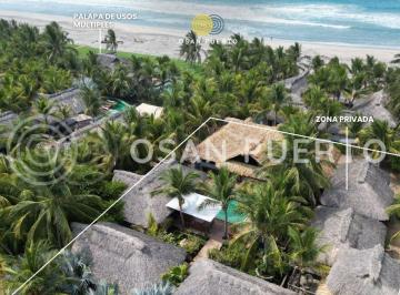 Casa de 7 habitaciones, Santa María Colotepec · Se Vende Residencia de Lujo Frente Al Mar en Ventanilla Estilo Balinés y Alta Rentabilidad en Puerto