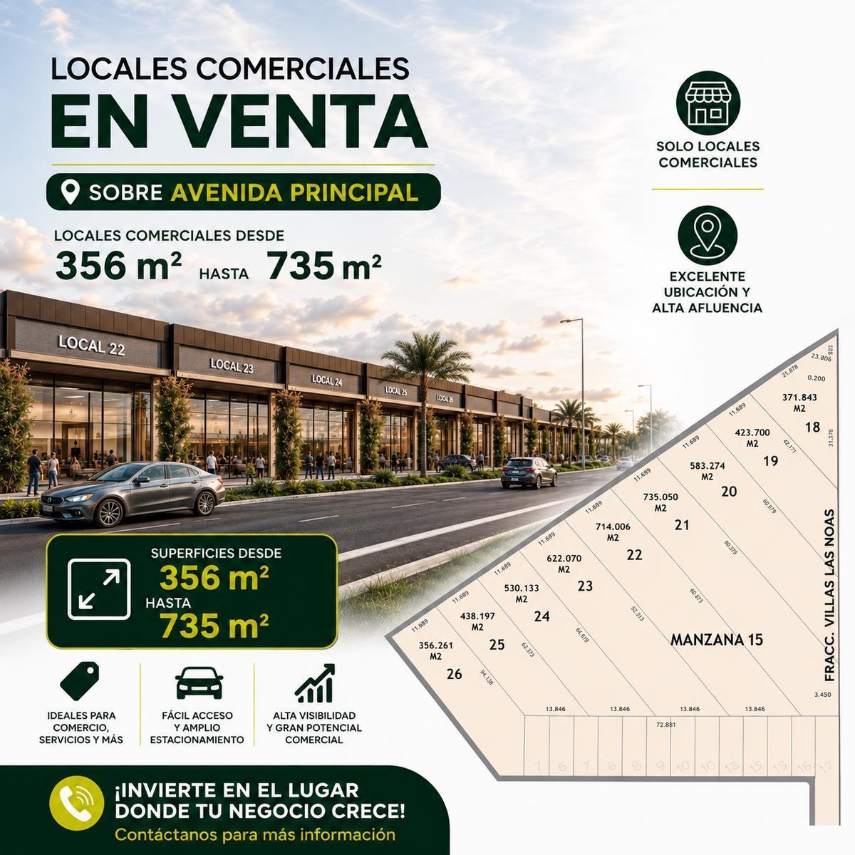 Terreno Comercial en Venta