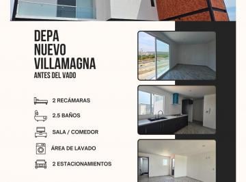 Departamento de 2 habitaciones, San Luis Potosí · Departamentos en Renta Zona Poniente