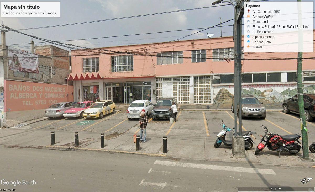 Se Renta Local Comercial, 719 m&sup2;. Av Centenario, Col. Santiago Atzacoalco