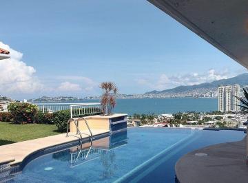 c2b252389ce369d9b53000e8208397af255ca3395d4cd41727f60fde8ffb02fb · Casa en Venta en Joyas de Brisamar, Acapulco, un Nivel, Alberca, Increíble Vista