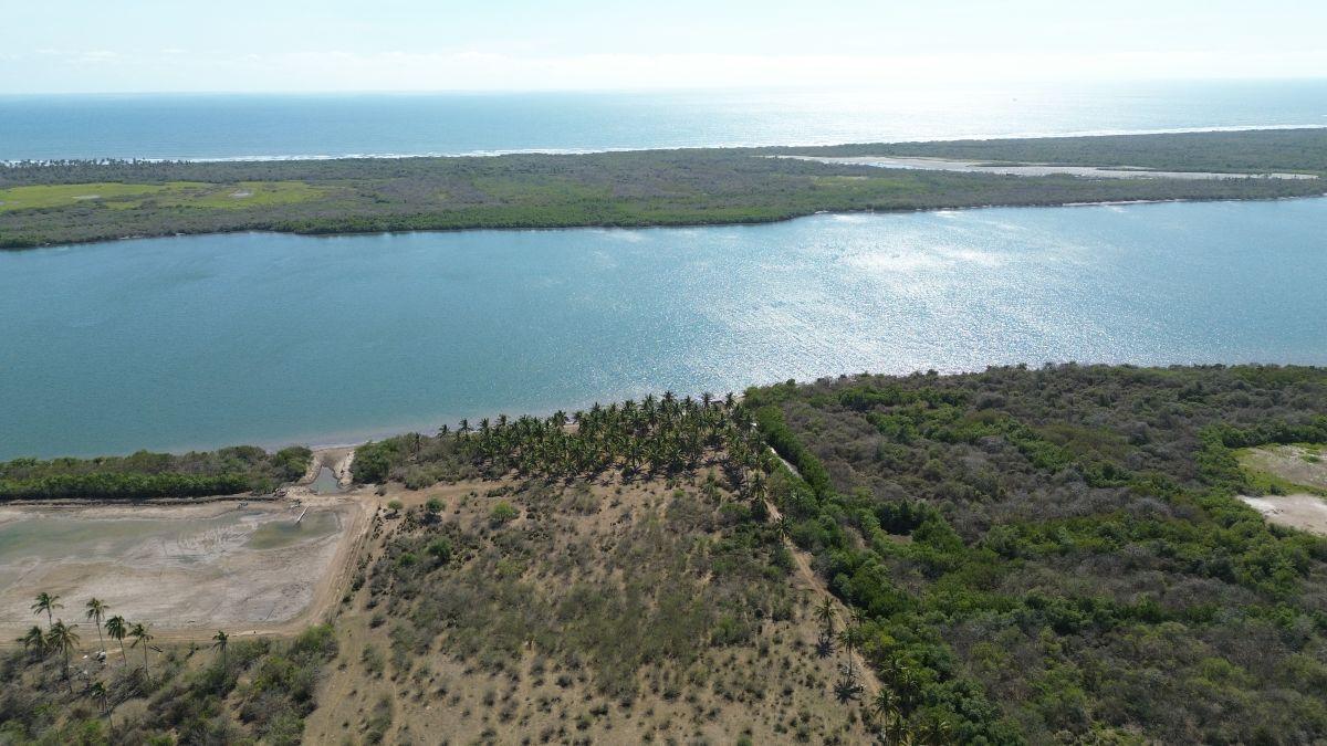 Terreno de 8 Has Sobre La Bahía de Teacapán, Escuinapa, Sinaloa