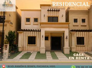 Casa de 3 habitaciones, Pachuca · Casa en Renta en Provenza Residencial, Pachuca