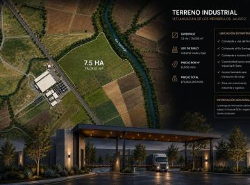 Terreno industrial , Ixtlahuacán de los Membrillos · Terreno Industrial en Venta en Ixtlahuacán de Los Membrillos