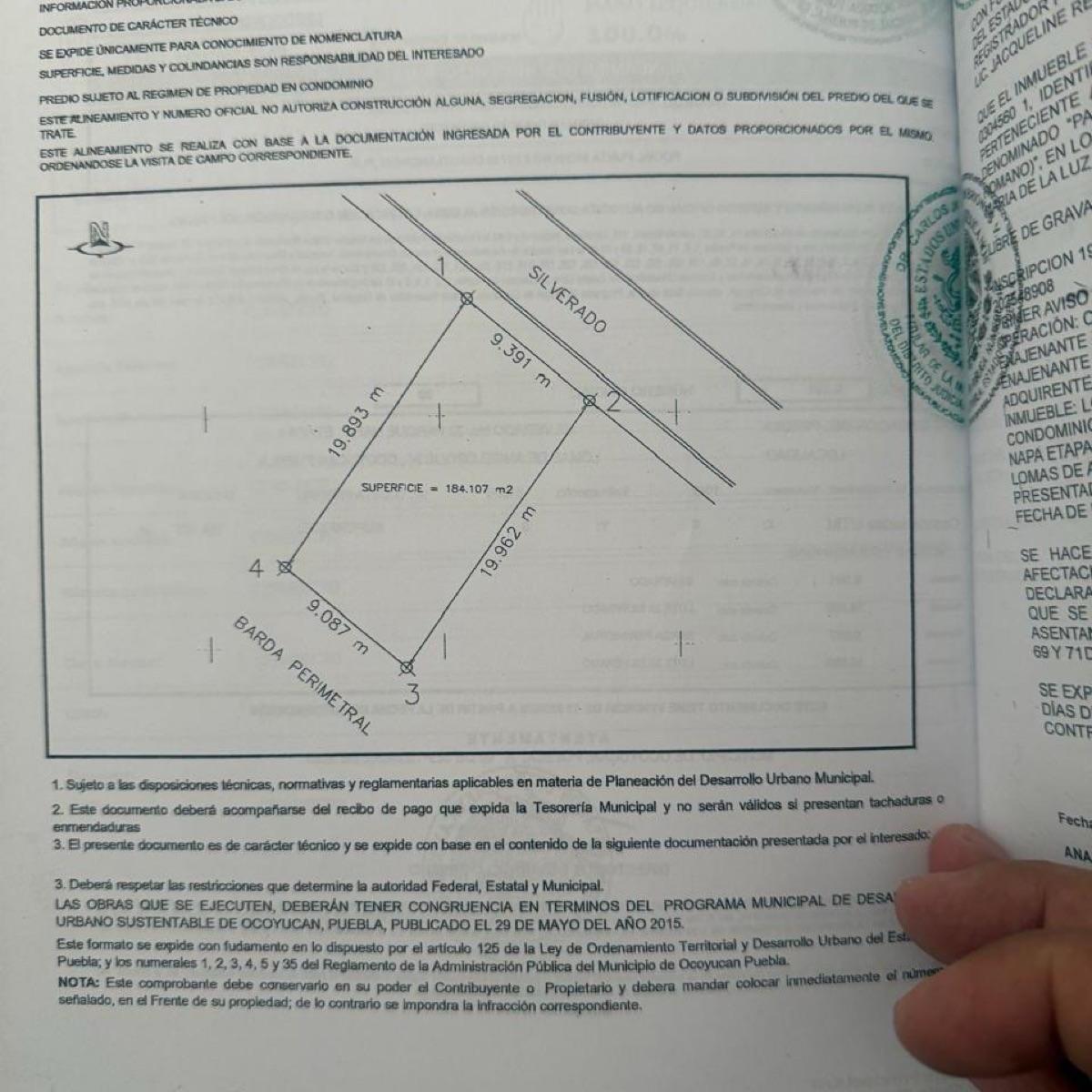 Terreno - Fraccionamiento Lomas de Angelópolis