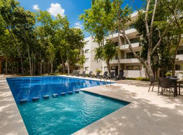Departamento de 3 habitaciones, Solidaridad · Departamento Amplio de 3 Recámaras en Privada con Alberca en Playa del Carmen