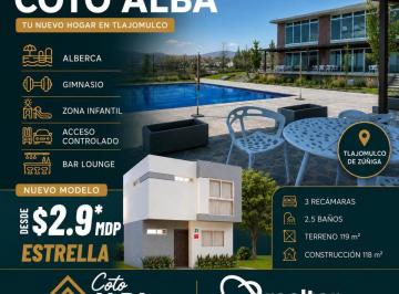 Casa en condominio de 3 habitaciones, Tlajomulco de Zúñiga · Casa en Venta en Tlajomulco de Zuñiga (Fraccionamiento Albazur)