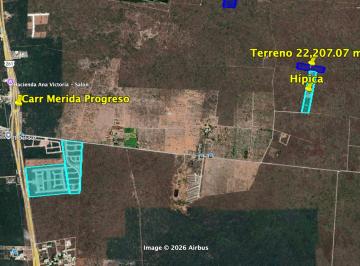 Terreno / Lote , Mérida · Terreno en Venta en Xcunyá Para Desarrollo Habitacional o Recreativo