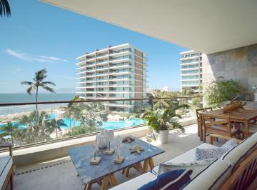 Departamento de 3 habitaciones, Bahía de Banderas · Departamento Beachfront en Nuevo Vallarta | 316 m² | Frente Al Mar