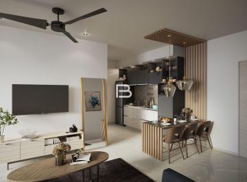 Departamento · 38m² · 1 Recámara · 1 Estacionamiento · Venta de Estudio en Kool Playa