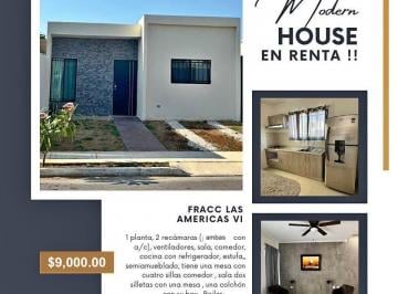 Casa de 2 habitaciones, Mérida · Se Renta Casa Semiamueblada (Cel/whast:)