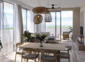 Departamento · 61m² · 1 Recámara · 1 Estacionamiento · En Venta Departamento de 1 Habitación en Cancún en Condominio Exclusivo con Piscina y Gimnasio