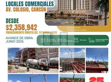 Local comercial · 252 Estacionamientos · Preventa de Locales Comerciales en Cancún