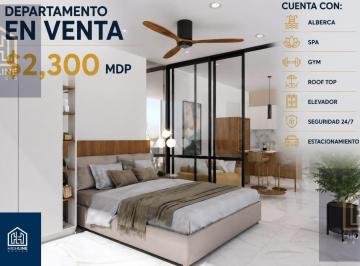 Departamento · 35m² · 1 Recámara · 1 Estacionamiento · Departamento en Playa del Carmen 1 Recamara 1 Baño Cocina Sala Desayunador Alberca Gimnasio Spa