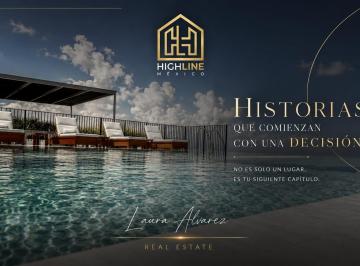 Departamento · 207m² · 3 Recámaras · 2 Estacionamientos · Departamento de Lujo en Venta en Centro Cancún con Rooftop y Excelente Conectividad