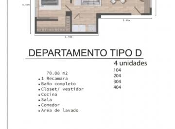 Departamento de 1 habitación, Guadalajara · Departamento Nuevo en Venta Ideal Invertir