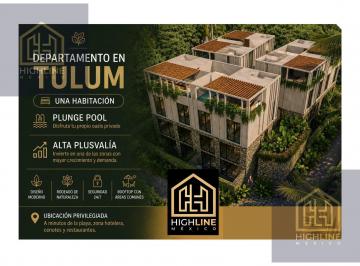 Departamento · 70m² · 1 Recámara · Departamento 1 Habitación en Venta | Plunge Pool | Amenidades Premium | Alta Plusvalía