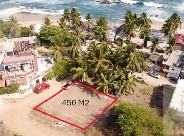 Terreno / Lote · 450m² · Espectacular Lote en Playa Agua Blanca Oaxaca