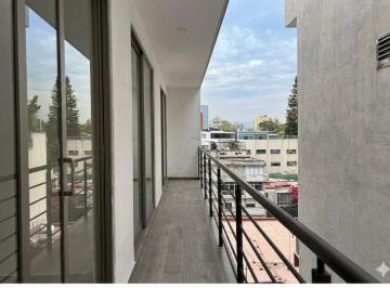 Departamento de 2 habitaciones, Benito Juárez · Departamento Renta Sobre Pilares Col del Valle 2 Estacionamientos