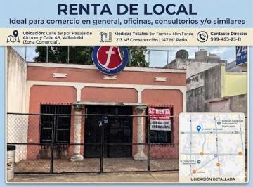 Local comercial , Valladolid · Local Comercial Valladolid Yucatán.