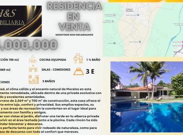 Casa en condominio de 5 habitaciones, Yautepec · Residencia en Venta