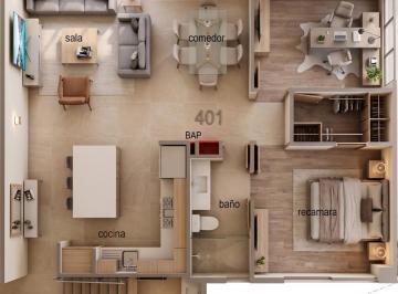 Departamento · 150m² · 4 Recámaras · 2 Estacionamientos · Departamentos en Preventa, Calle Cruz del Sur 4451, Col. La Calma Piso 4 Ph1
