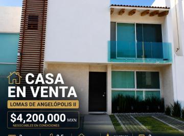 Casa de 3 habitaciones, San Andrés Cholula · Casa en Lomas de Angelópolis II