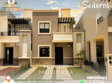 Casa de 2 habitaciones, Zempoala · Casas en Venta en Señeros Residencial, Prototipo Molinara