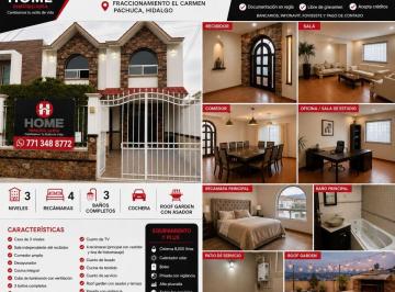 Casa de 5 habitaciones, Pachuca · Venta Casa en Privada El Carmen