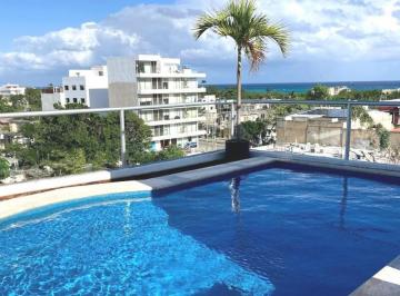 ALBERCA CON VISTA AL MAR · Departamento en Venta 2 Rec con Vista Al Mar Desde El Rooftop en Playa del Carmen