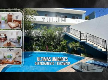 Departamento · 55m² · 1 Recámara · 1 Estacionamiento · En Venta Departamento de 1 Recamara Ubicado en Tulum a 5 Minutos del Mar