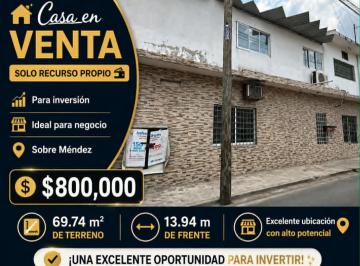 Casa de 2 habitaciones, Centro · Casa Sobre Av Gregorio Mendez