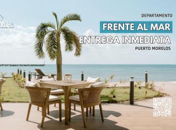 Departamento · 61m² · 1 Recámara · 1 Estacionamiento · Departamento 1 Recámara | Puerto Morelos | Entrega Inmediata | con Alberca