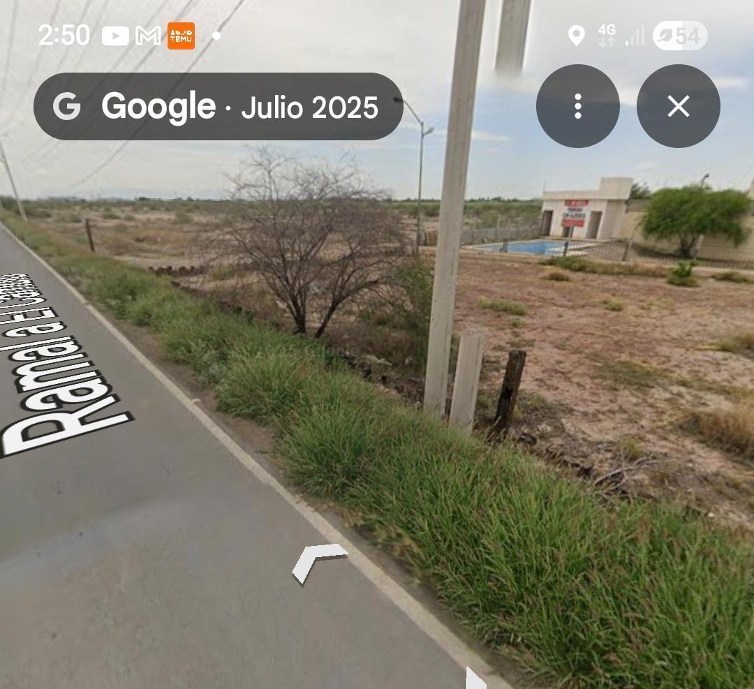 Terreno en Ejido El Cambio