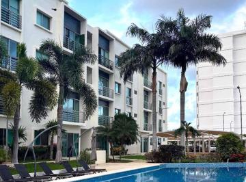 Departamento · 190m² · 3 Recámaras · 2 Estacionamientos · Departamento en Renta Amueblado en Soho, Residencial Astoria en Cancun, Q. Roo