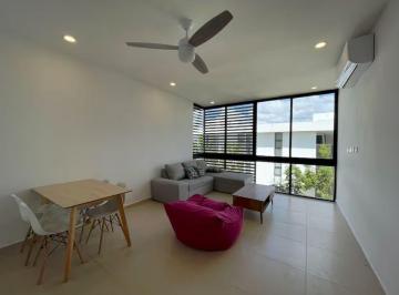 Departamento · 60m² · 1 Recámara · 1 Estacionamiento · Departamento Amueblado en Renta en Merida Zona Country