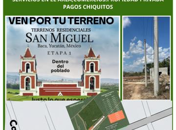 Terreno / Lote , Baca · Baca Yucatán, México. Terrenos Residenciales San Miguel Desde 206 m² a Paguitos!