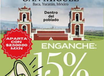 Terreno / Lote , Baca · Baca Yucatán, México. Terrenos Residenciales San Miguel Desde 206 m² a Paguitos!