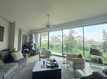 Departamento de 2 habitaciones, Miguel Hidalgo · Hermoso Departamento de Dos Pisos y Tres Balcones con Vista Arbolada.