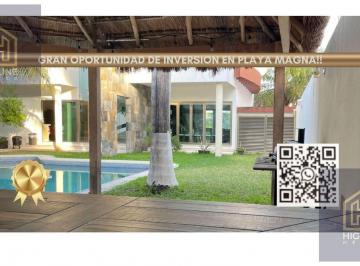 Casa · 580m² · 5 Recámaras · 5 Estacionamientos · Casa 5 Recamaras en Cancun/ Oportunidad/ 580 M&sup2;/ Sala de Cine/ Alberca/ Sala de Masajes/ Plusvalia.