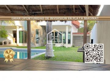 Casa · 580m² · 5 Recámaras · 5 Estacionamientos · Casa 5 Recamaras en Cancun/ Oportunidad/ 580 M&sup2;/ Sala de Cine/ Alberca/ Sala de Masajes/ Plusvalia.