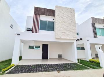 Casa · 150m² · 3 Recámaras · 2 Estacionamientos · Casa Nueva en Venta en Residencial con Alberca y Seguridad Zona Country Modelo Rubi Cluster 21