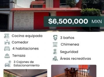 Casa de 4 habitaciones, Tlalpan · ¡Tú Próxima Casa en Tlalpan!