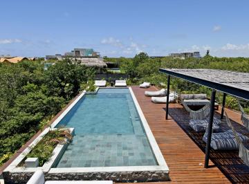 infinity pool · Estudio de 75 m² en Venta en Miraluna, Aldea Zama
