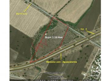 N/A · Excelente Terreno a Pie de Autopista Leon - Aguascalientes Gran Oportunidad Logística Ojo Industrias