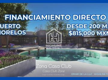 Terreno / Lote · 200m² · 20 % Descuento! Lote Residencial en Puerto Morelos. Financiamiento Directo. Invierte en Tierra!